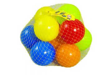 PLS 06-155 OYUN HAVUZ TOPLARI FİLEDE 9 CM 10'LU