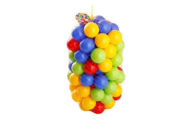 PLS 06-186 OYUN HAVUZ TOPLARI FİLEDE 9 CM 100'LÜ