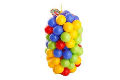 PLS 06-186 OYUN HAVUZ TOPLARI FİLEDE 9 CM 100'LÜ