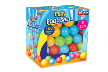 PLS 06-400 OYUN HAVUZ TOPLARI KUTULU 6 CM 100'LÜ