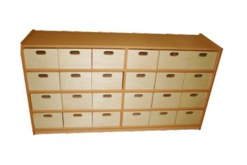 BD-13520 MODÜLER 24 ÇEKMECELİ DOLAP