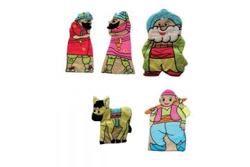 BD-1809 MİLLİ KAHRAMANLAR KUKLA SETİ