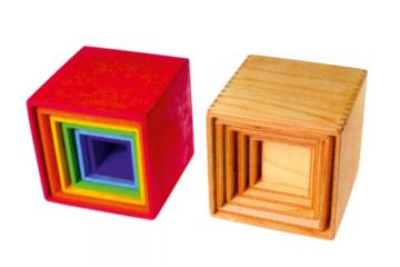 BD-23048 AHŞAP İÇİÇE GEÇEN KAPLAR