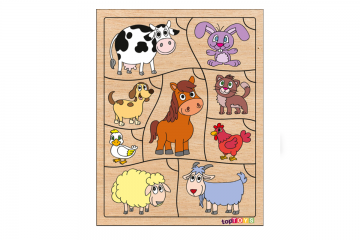 CS-7036 B?L BAKALIM K?M?N YAVRUSU? AH?AP E?LE?T?ME PUZZLE 19X25CM