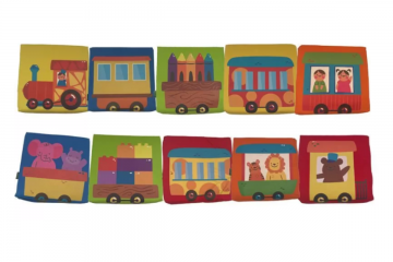 SF-0088 TREN MİNDER SETİ 10'LU KARE 40*40CM