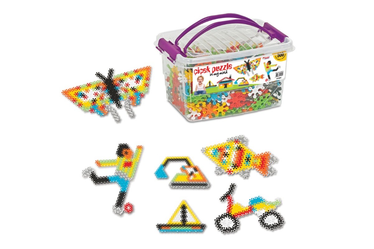 BD-01904 ÇİÇEK PUZLE  BOX (500 PARÇA)