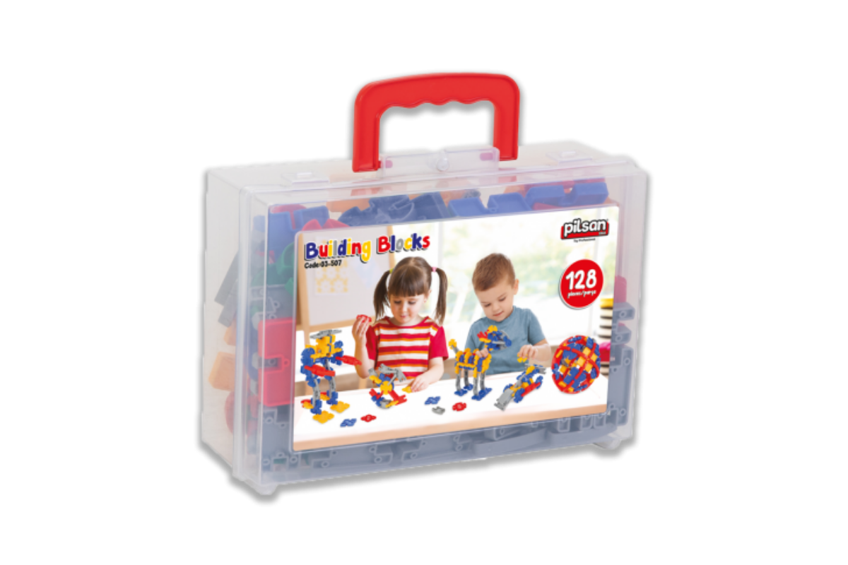 BD-03-507 BUILDING BLOCKS ÇANTALI (128 PARÇA)