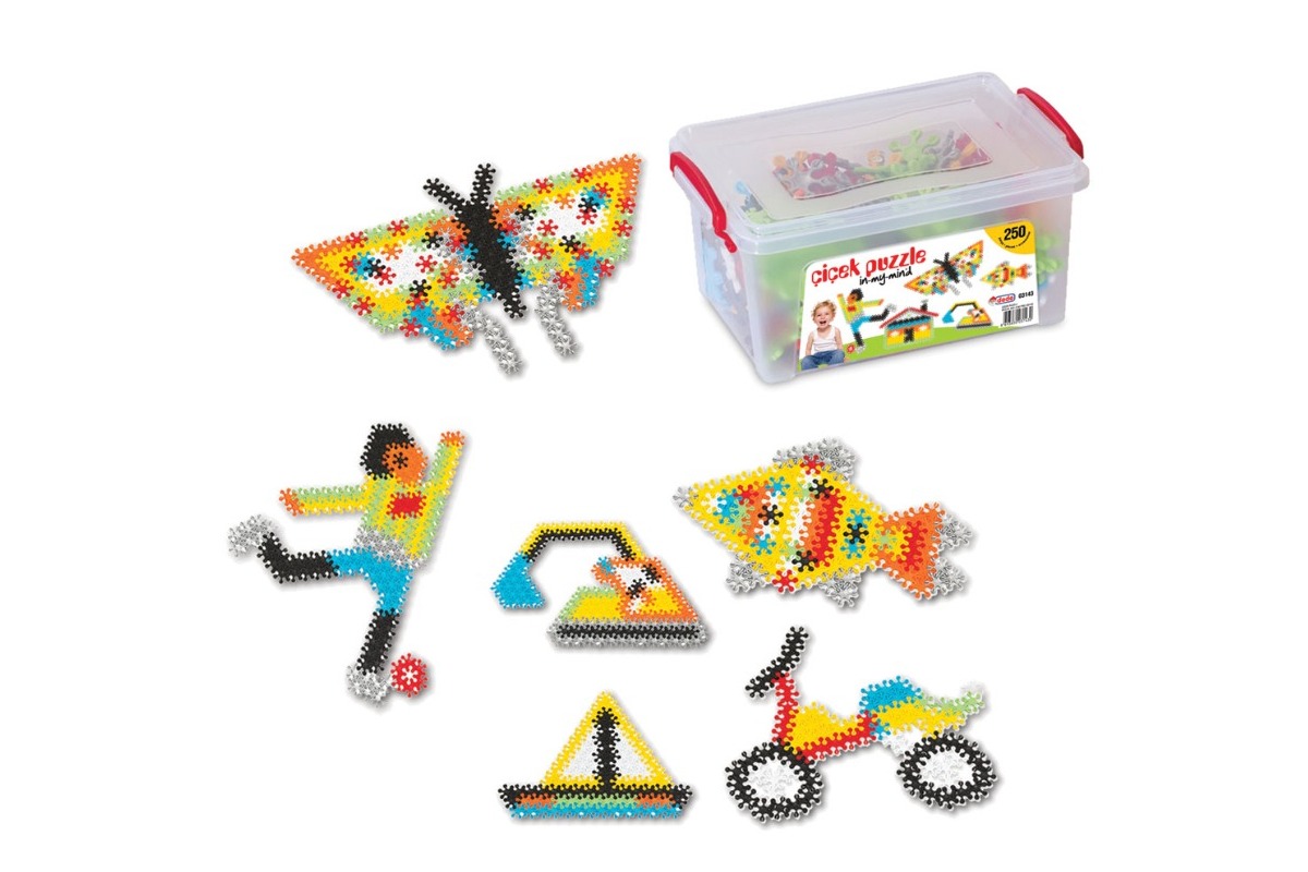 BD-03143 ÇİÇEK PUZZLE KÜÇÜK BOX (250 PARÇA)