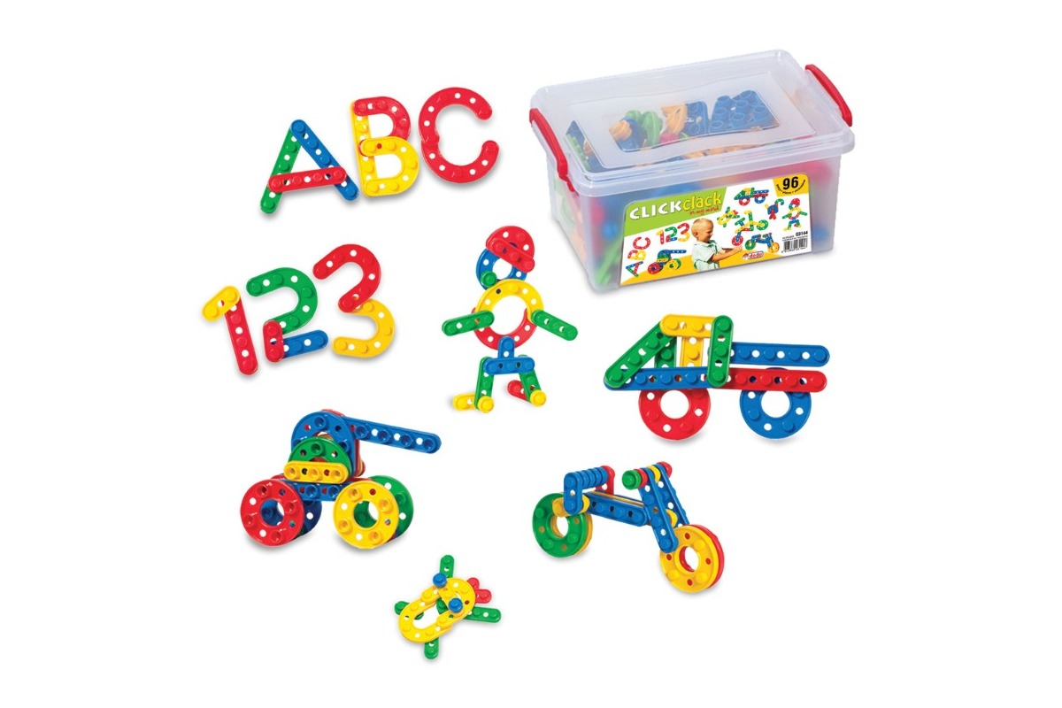 BD-03144 CLICK CLACK PUZZLE KÜÇÜK BOX (96 PARÇA)