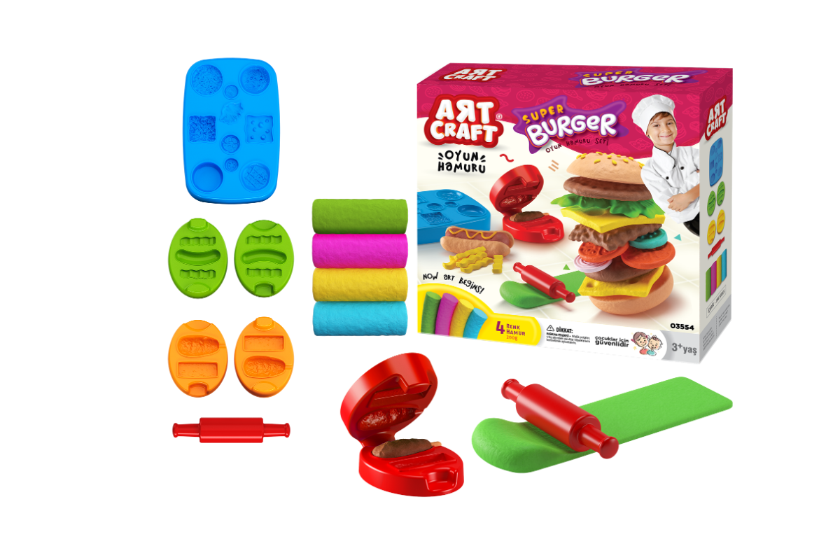 BD-03554 HAMBURGER HAMUR SET 200GR