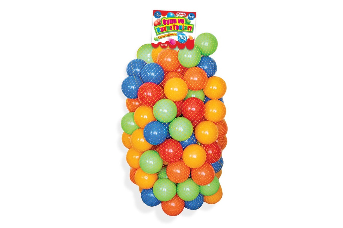 FENT 03740 OYUN HAVUZ TOPLARI 100 PRÇ FİLEDE 7 CM