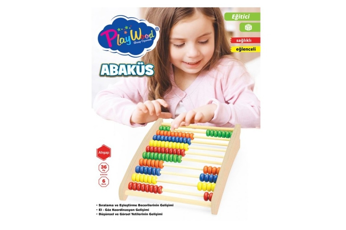 BD-377 KUTUDA AHŞAP ABAKÜS