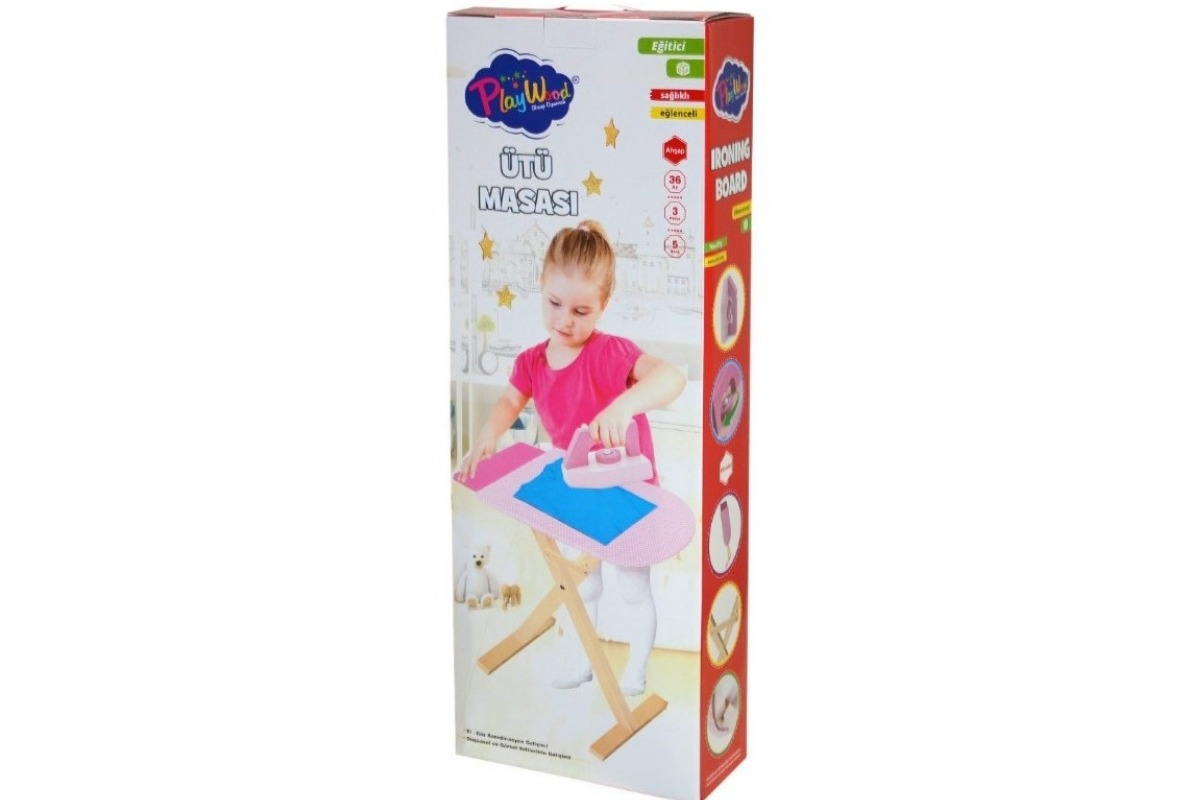 BD-383 AHŞAP ÜTÜ MASASI SETİ