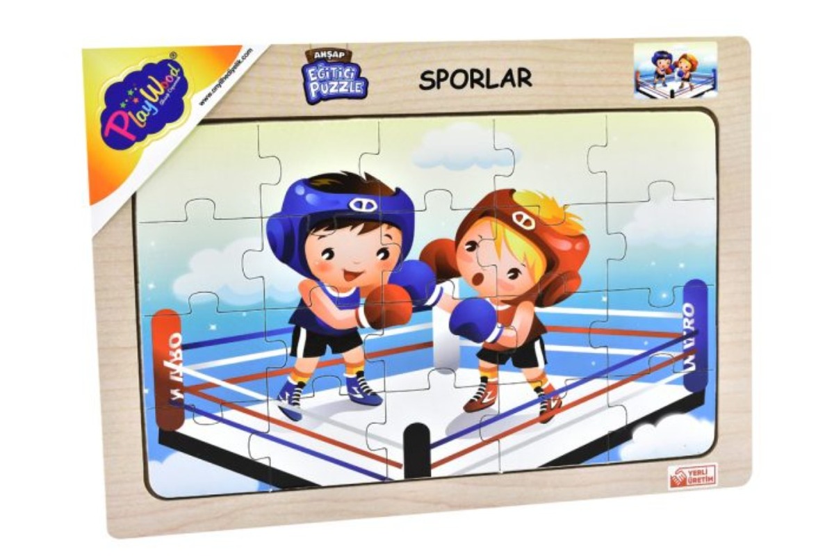 BD-85/86/87/88 AHŞAP EĞİTİCİ PUZZLE SPORLAR BD-85